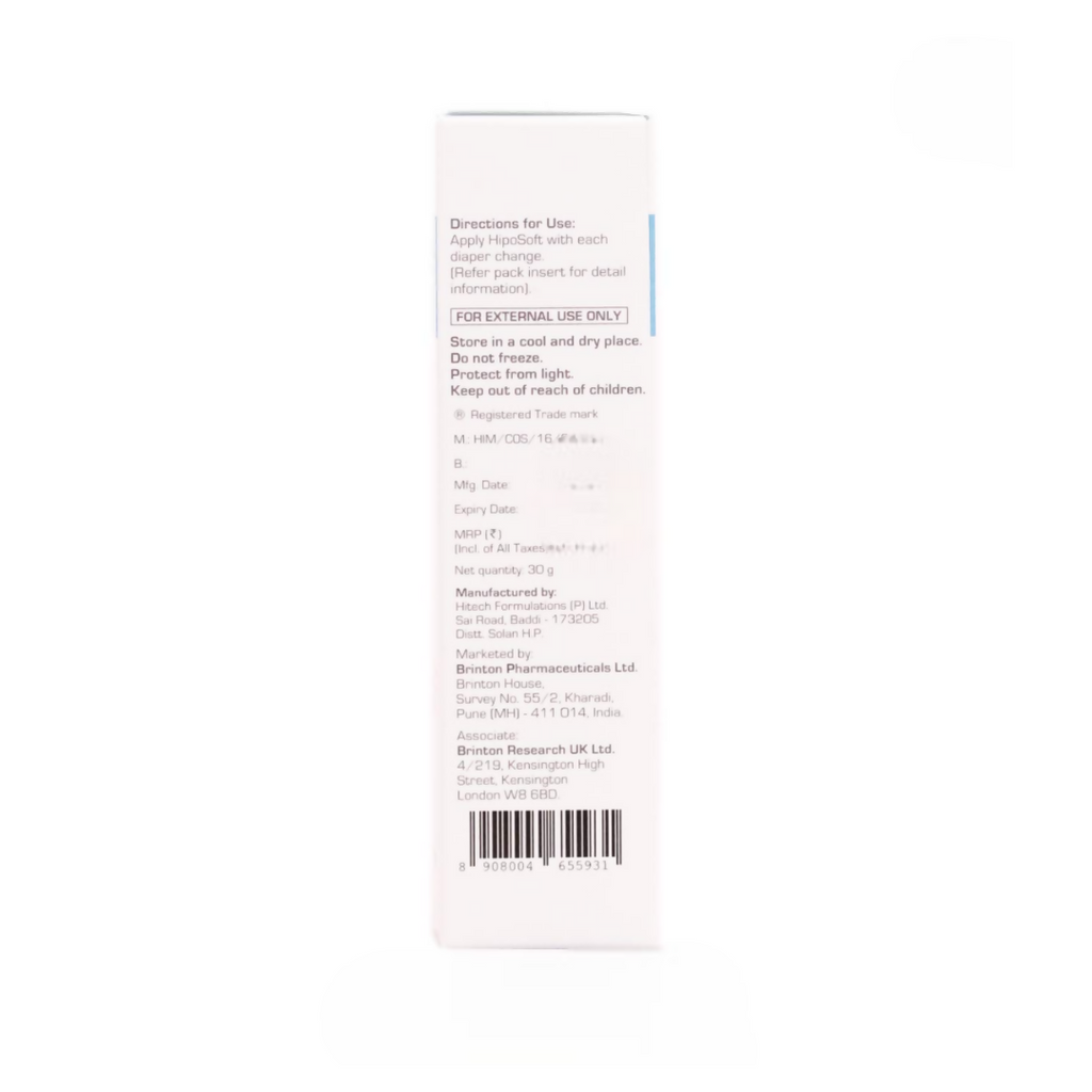 Brinton HipoSoft Diaper Rash Cream | Grocsy