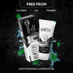 Dente91 Anti-Stain Charcoal Toothpaste | Grocsy