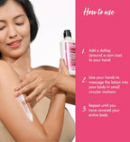 The Love Co Japanese Cherry Blossom Body Lotion | Grocsy