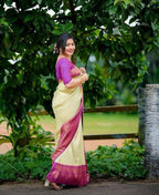 DEIANA'S Beautiful Designer Golden zari Soft Lichi Silk Saree - Pista | Grocsy