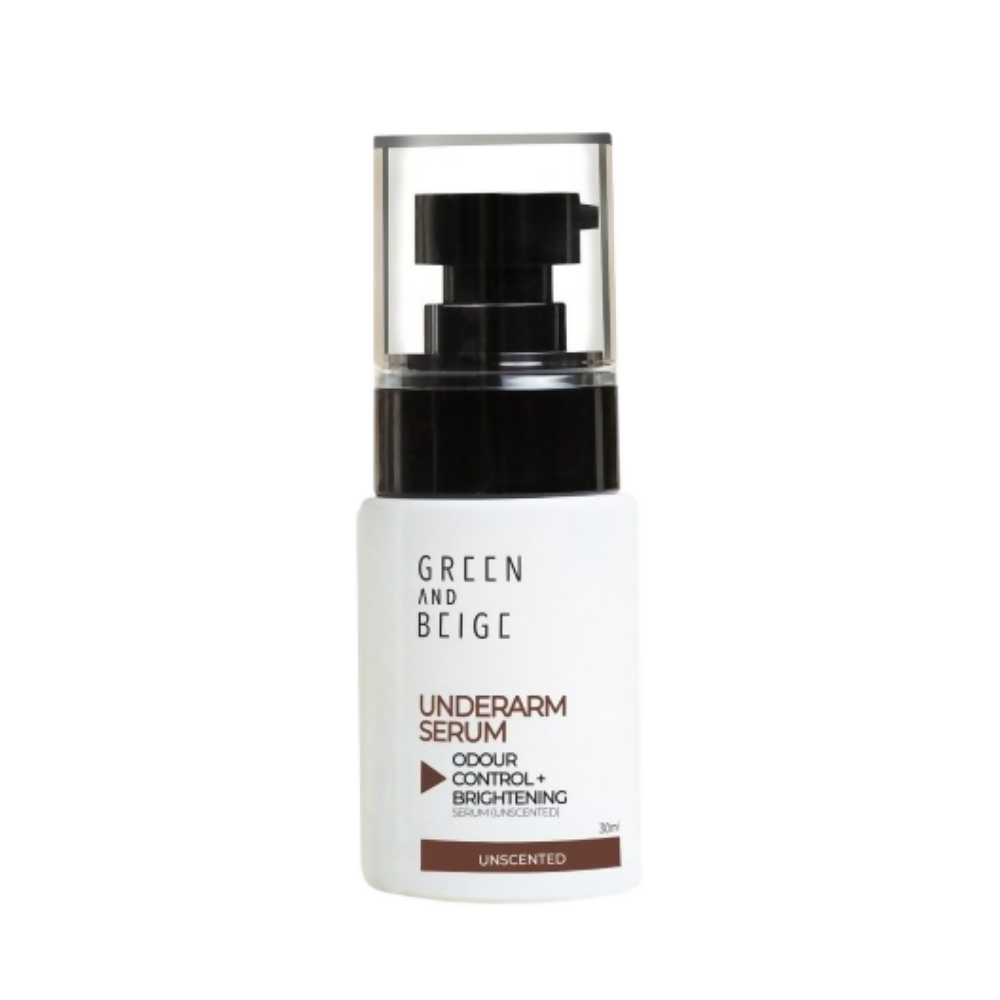 Green And Beige Rectifio Underarm Serum For Odour Control & Brightening - Unscented | Grocsy