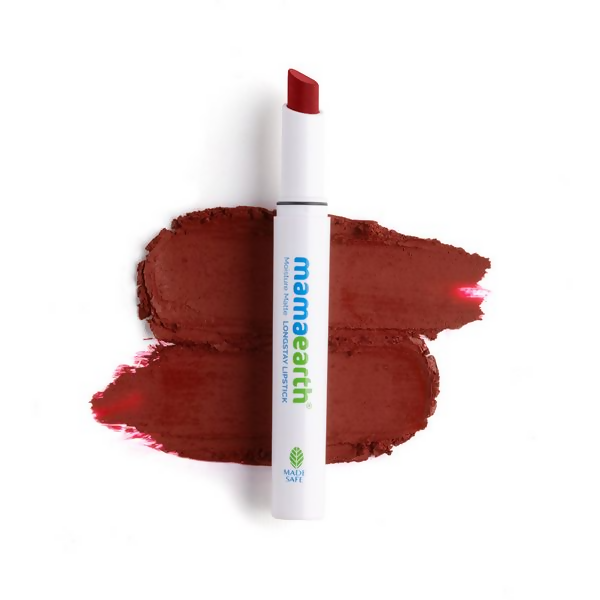 Mamaearth Moisture Matte Longstay Lipstick - Raisin punch | Grocsy