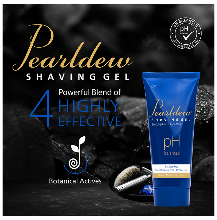 Pearldew PH Balanced Shaving Gel | Grocsy