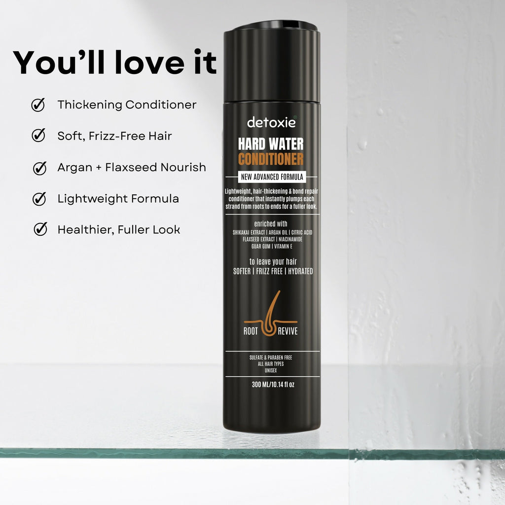 Detoxie Lightweight Hard Water Conditioner | Grocsy