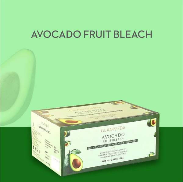 Glamveda Avocado Face & Body Bleach | Grocsy