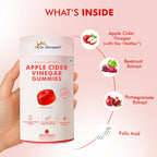 Dr. Morepen Apple Cider Vinegar Gummies - Apple Flavor | Grocsy