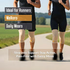 Orth-Rem Knee Cap Support For Men & Women (Pair) Knee Brace Pain Relief | Grocsy