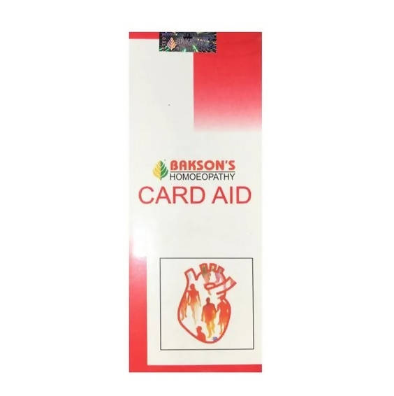 Bakson's Homeopathy Card Aid Drops | Grocsy