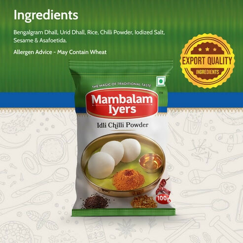 Mambalam Iyers Idli Chilli Powder | Grocsy