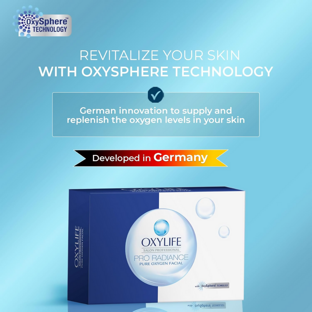 Oxylife Salon Professional Proradiance Pure Oxygen Facial Kit | Grocsy