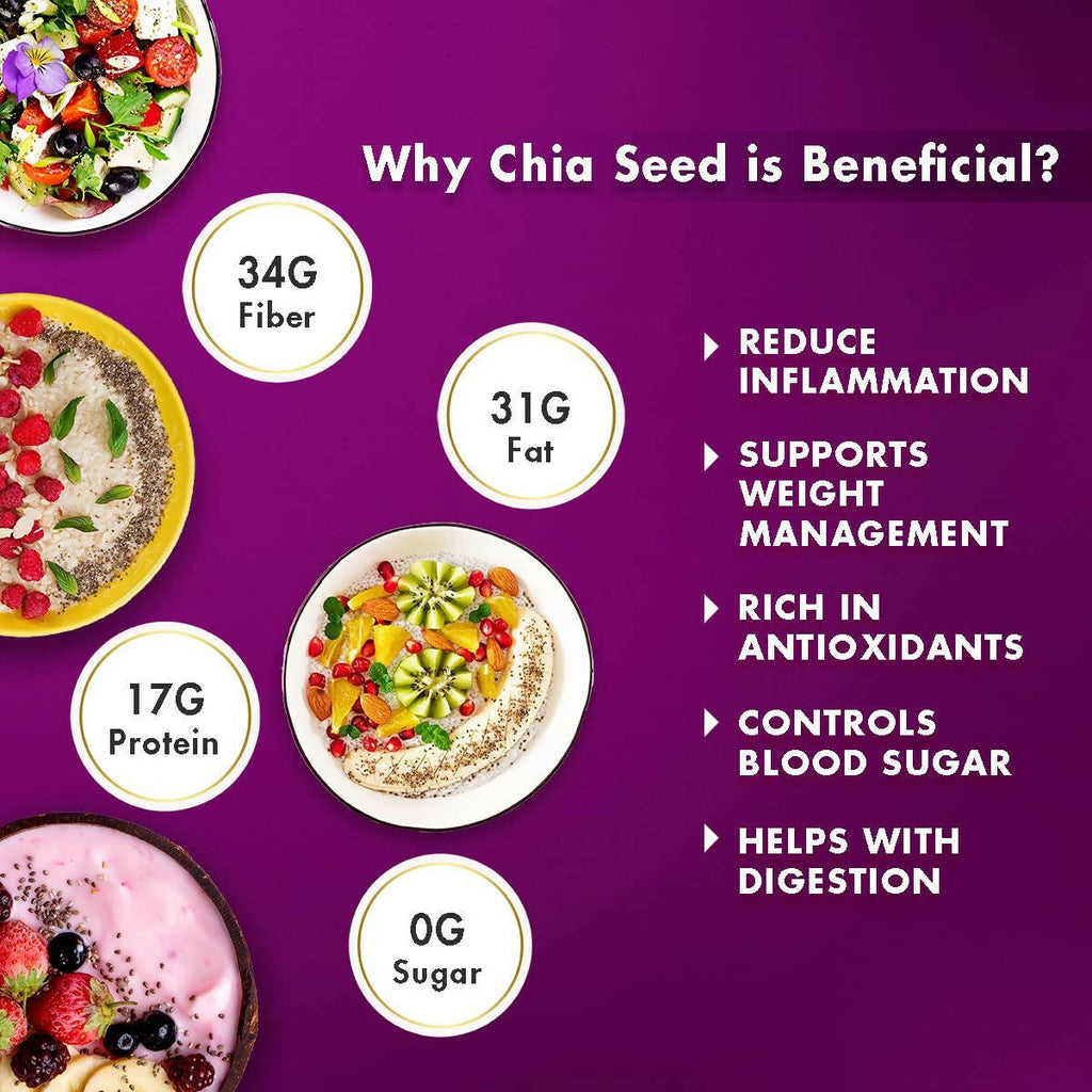 Sorich Organics Raw Chia Seeds | Grocsy