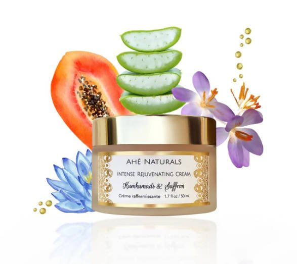 Ahe Naturals Kumkumadi & Saffron Intense Rejuvenating Cream | Grocsy