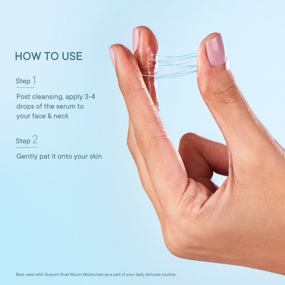 Quench 96% Snail Mucin Collagen Boost Serum | Grocsy