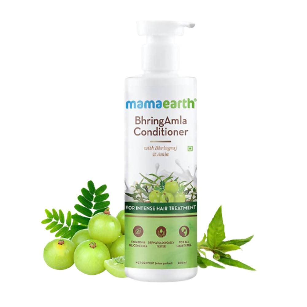 Mamaearth Bhringamla Conditioner For Intense Hair Treatment | Grocsy