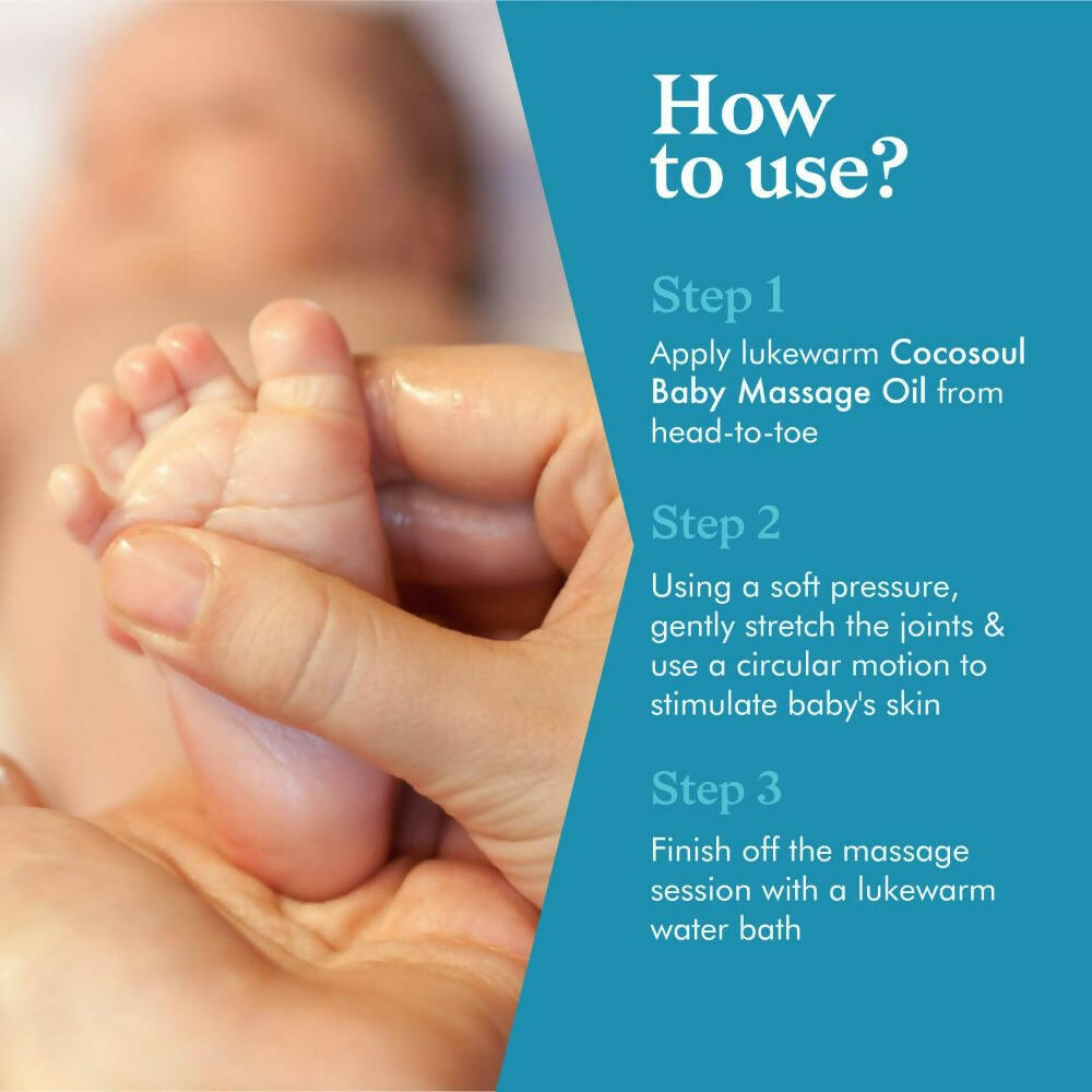 Coco Soul Baby Massage Oil | Grocsy