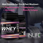 Inlife Whey Protein Isolate Powder | Grocsy