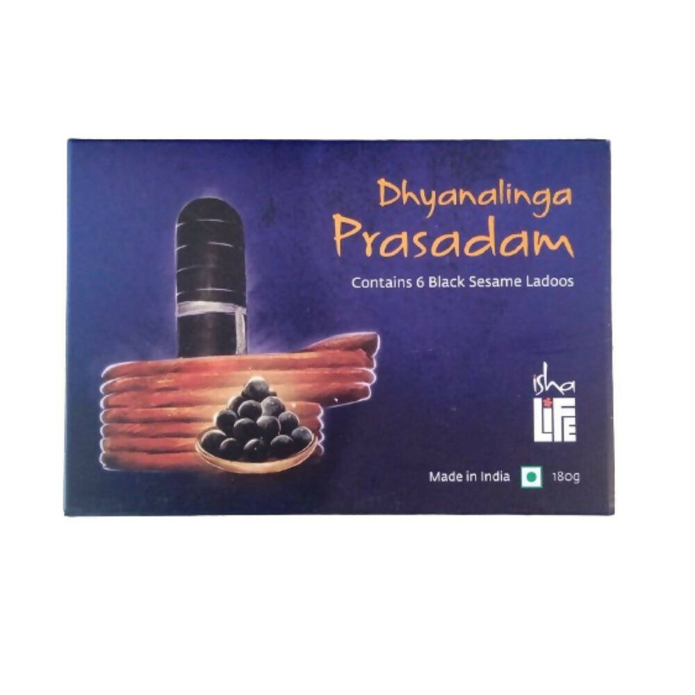 Isha Life Dhyanalinga Prasadam (Black Sesame Laddus) | Grocsy