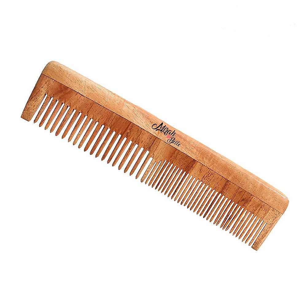 Mirah Belle Handmade Neem Wood Comb | Grocsy