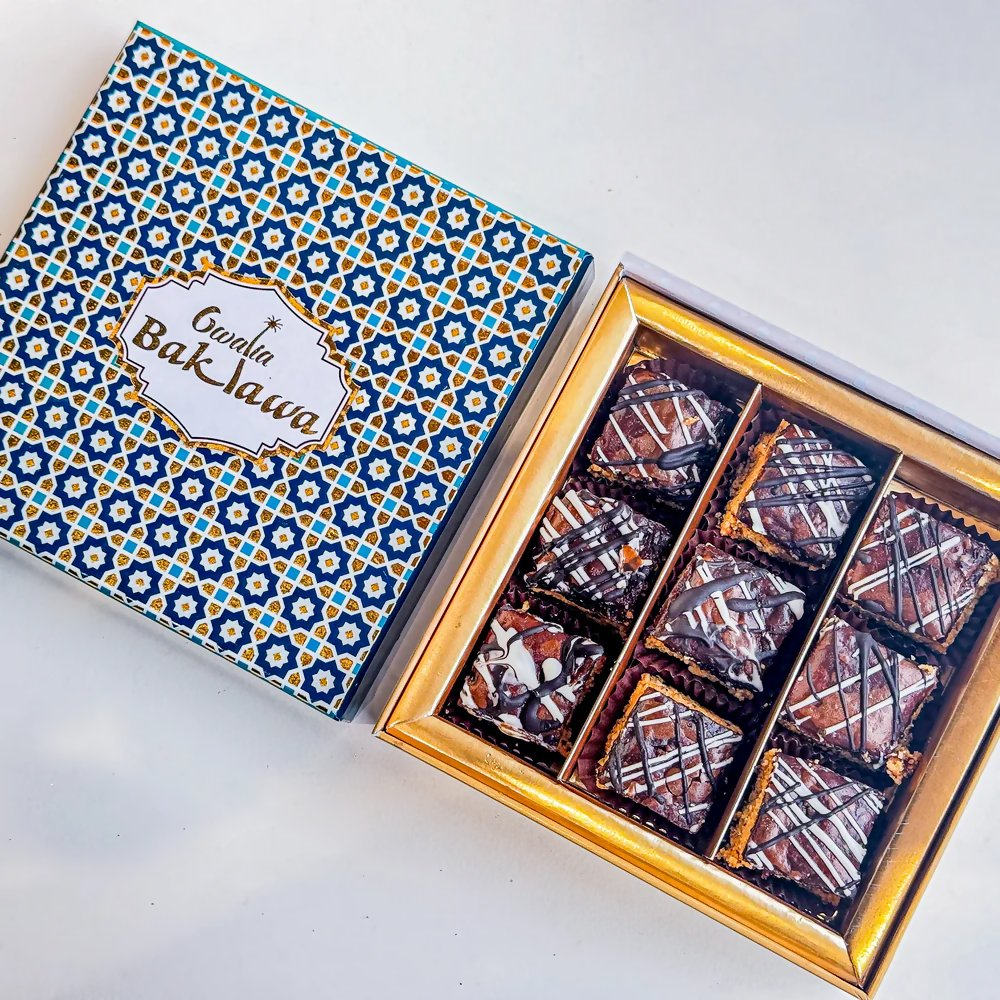 Gwalia Sweets Chocolate Square Baklawa | Grocsy