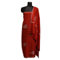 Nizalia Handmade Sozni Work Red Pashmina - Limited Time Offer | Grocsy