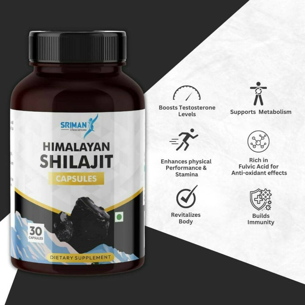 Sriman Lifesciences Himalayan Sj Capsules | Grocsy