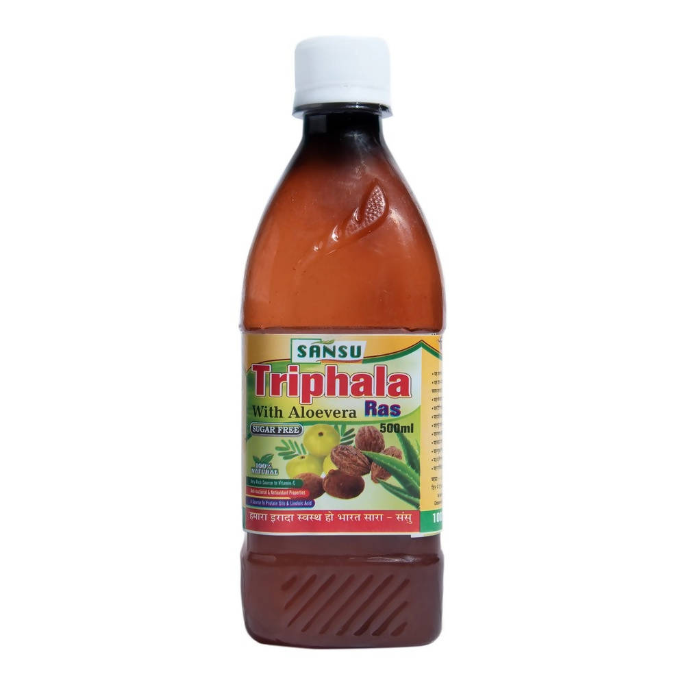 Sansu Triphala Ras With Aloevera Sugar Free | Grocsy