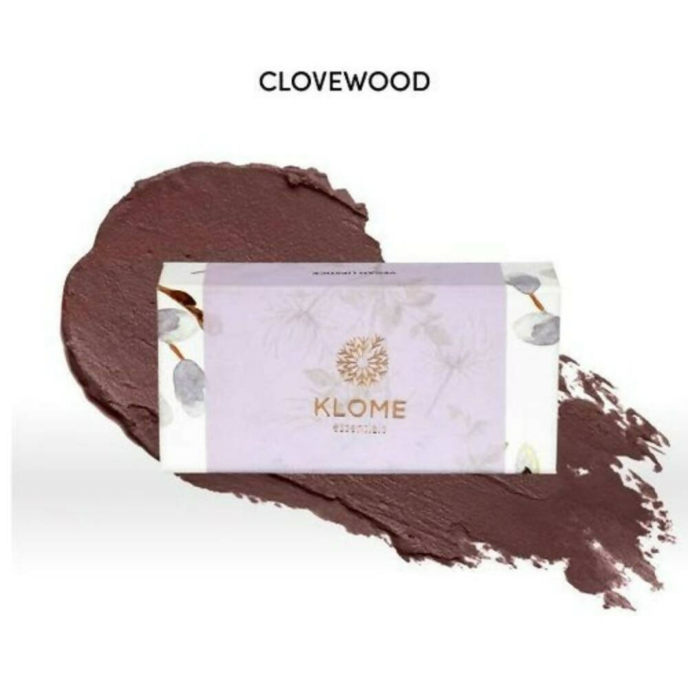 Klome Essentials Vegan Matte Lipstick-Clovewood (Nude Brown) | Grocsy
