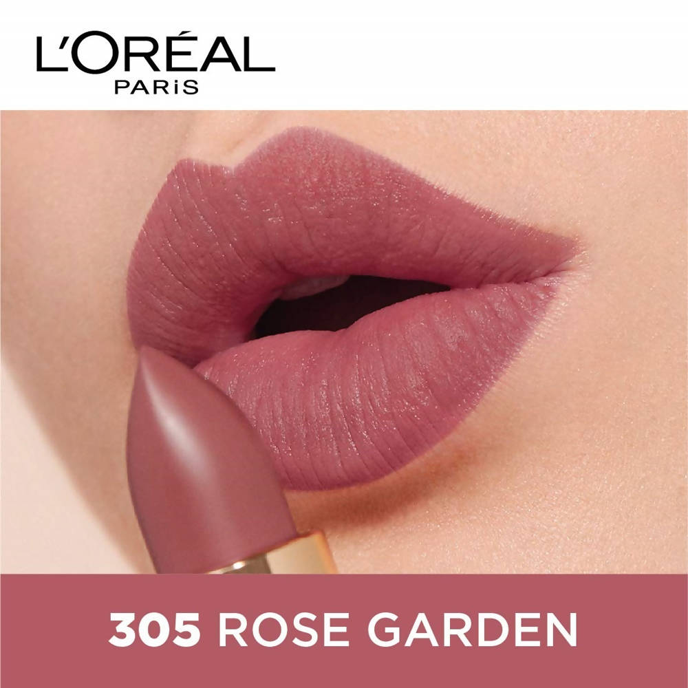 L'Oreal Paris Color Riche Moist Matte Lipstick - 305 Rose Garden | Grocsy