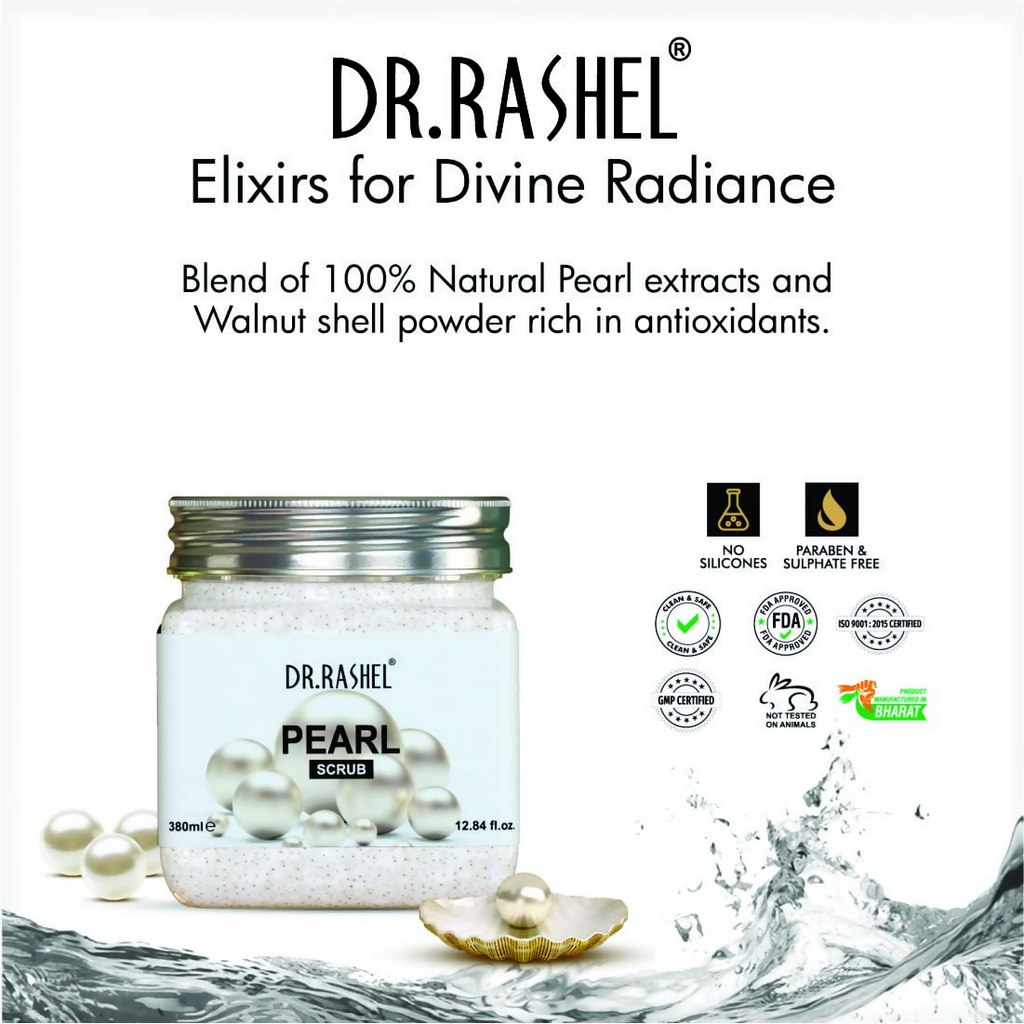 Dr.Rashel Pearl Scrub For Face And Body | Grocsy