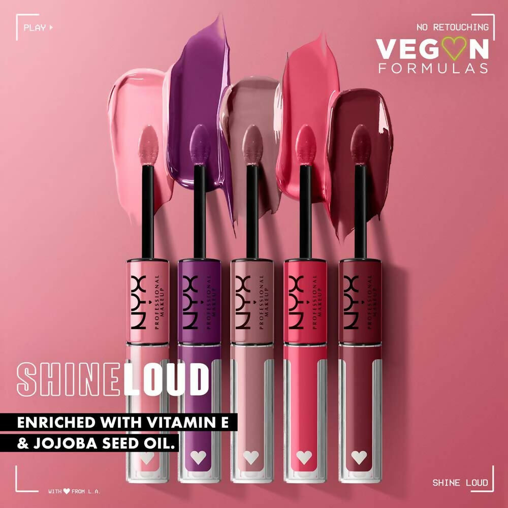NYX Professional Makeup Shine Loud High Shine Lip Color and Gloss - Trophy Life | Grocsy