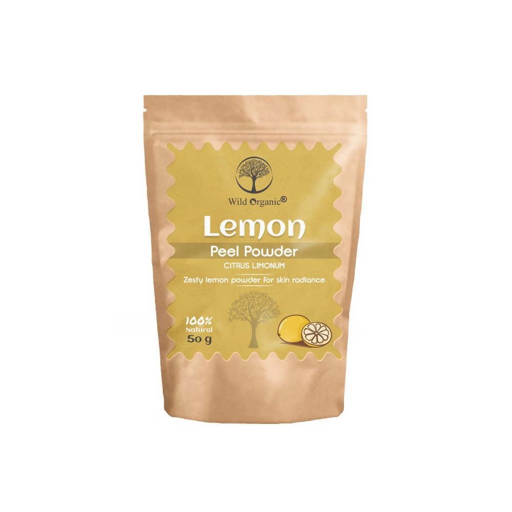 Wild Organic Lemon Peel Powder | Grocsy