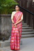 Beatitude Multicolor Tissue Silk Saree | Grocsy