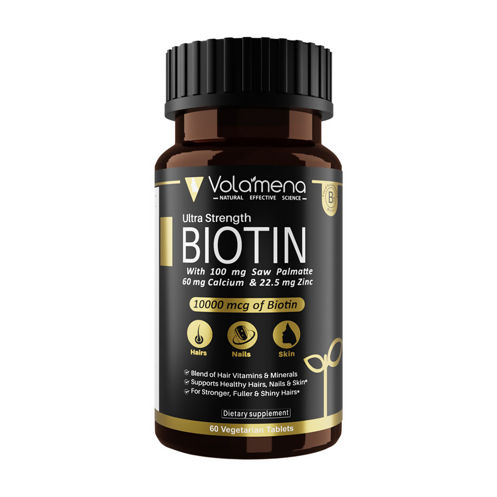 Volamena Ultra Strength 10000 mcg Biotin - Tablets | Grocsy