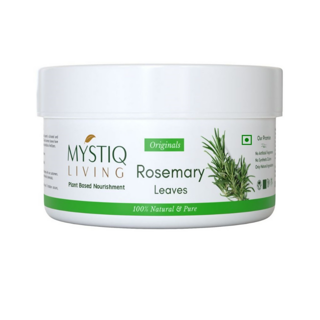 Mystiq Living Dried Rosemary Leaves for Hair Growth | Grocsy