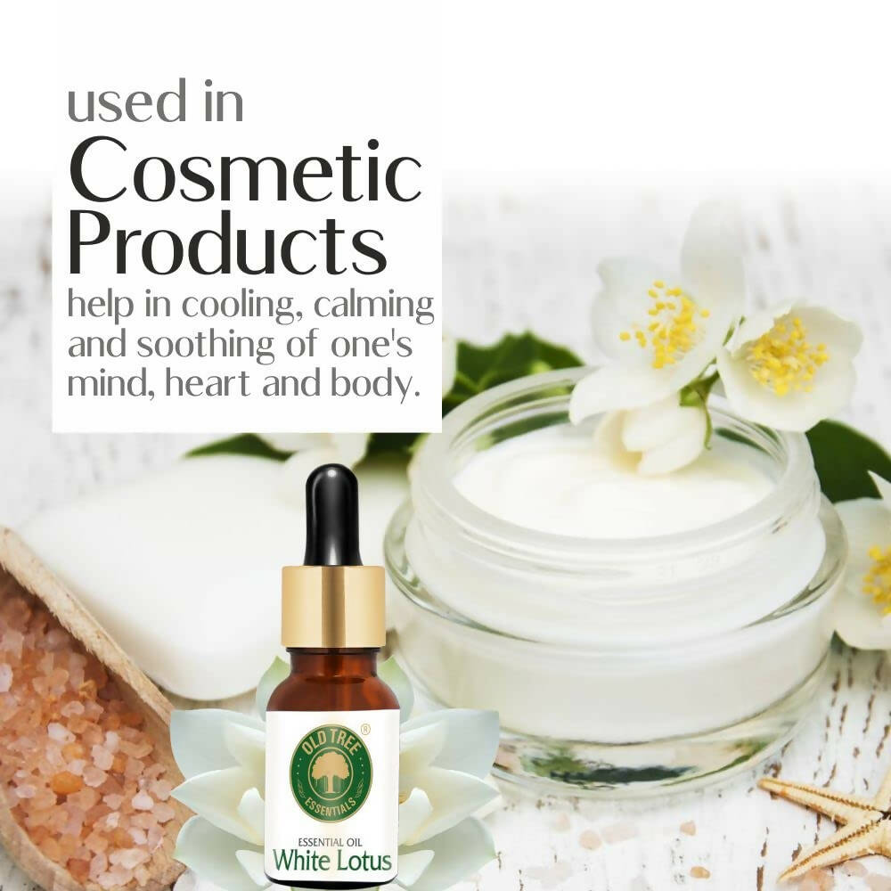 Old Tree White Lotus Essential Oil | Grocsy