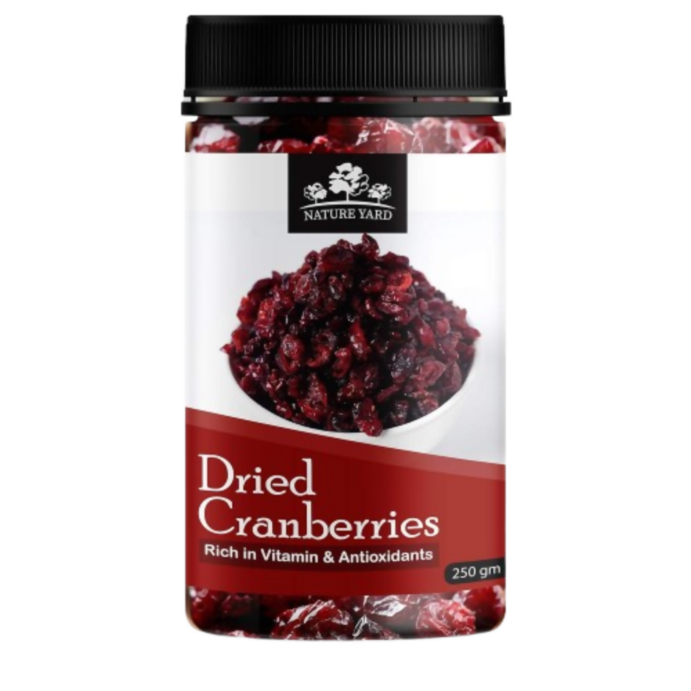 Nature Yard Whole Dried Cranberries Dry fruit | Grocsy
