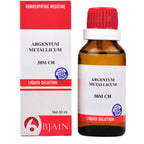 Bjain Homeopathy Argentum Metallicum Dilution | Grocsy