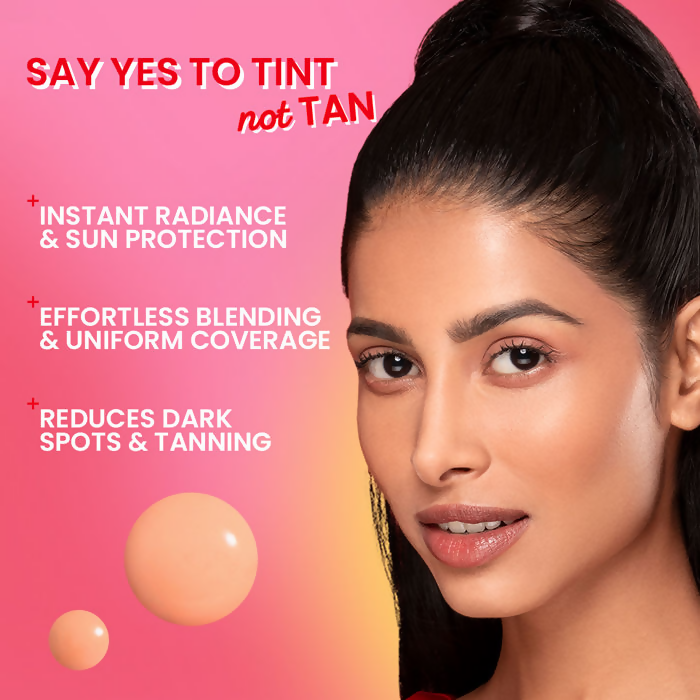 Dot & Key Strawberry Dew Tinted Sunscreen SPF 50+ PA++++ - 02 Warm Ivory | Grocsy