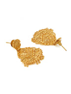 Ruby Raang Traditional Gold Earrings | Grocsy