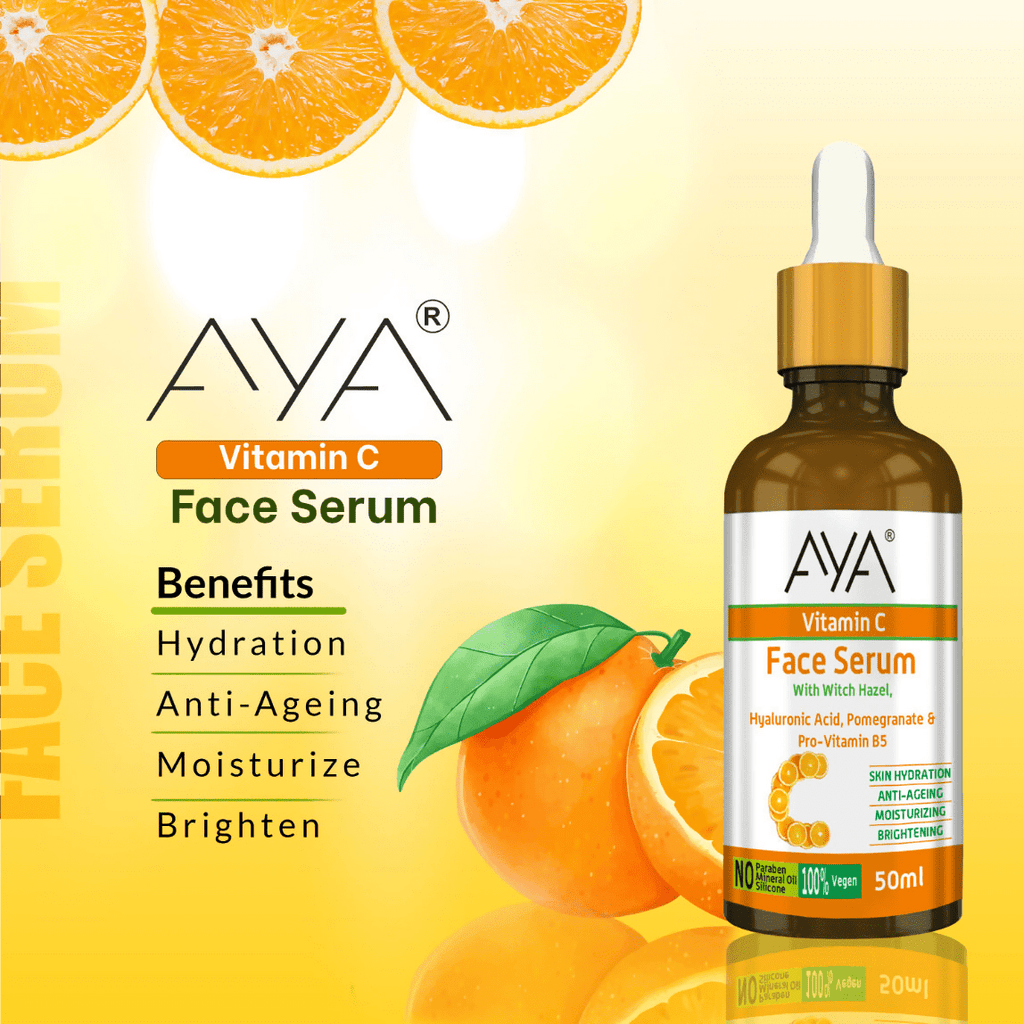 AYA Vitamin C Face Serum For Skin Hydration | Grocsy