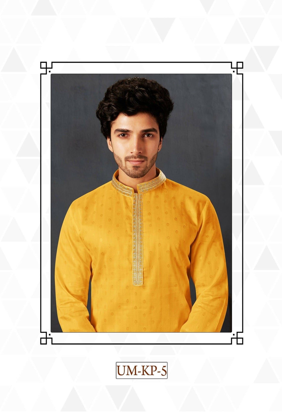 Joban Fashion Yellow Cotton Kurta Pyjama | Grocsy