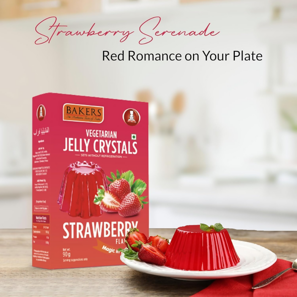 BAKERS Jelly Crystal - Strawberry, Blueberry, Raspberry, Cranberry | Grocsy