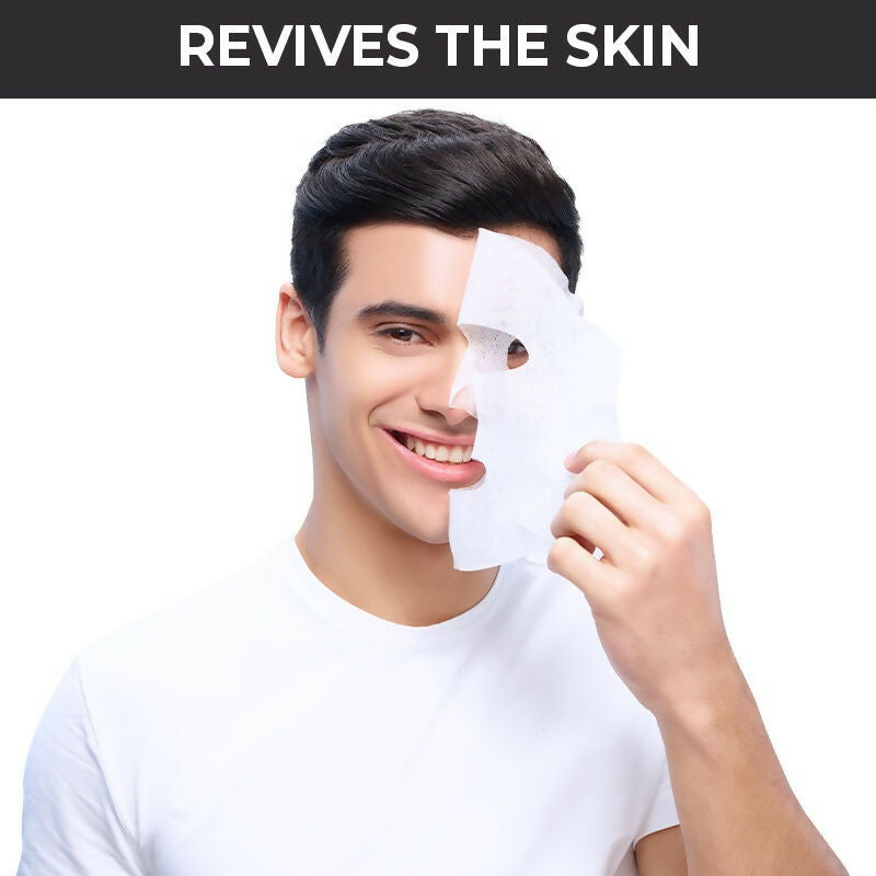 Nykaa Skin Secrets Exotic Indulgence Black Mud + Aloe Vera Sheet Mask For Purified & Hydrated Skin | Grocsy