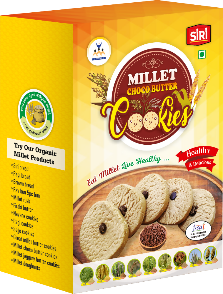 Siri Millets Cookies Combo Pack | Grocsy
