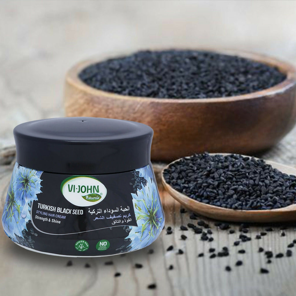 VI-JOHN Naturale Turkish Black Seed Styling Hair Cream Strength & Shine | Grocsy