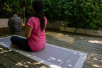 Karpasa London Handmade Yoga Mat Grey Organic Cotton | Grocsy