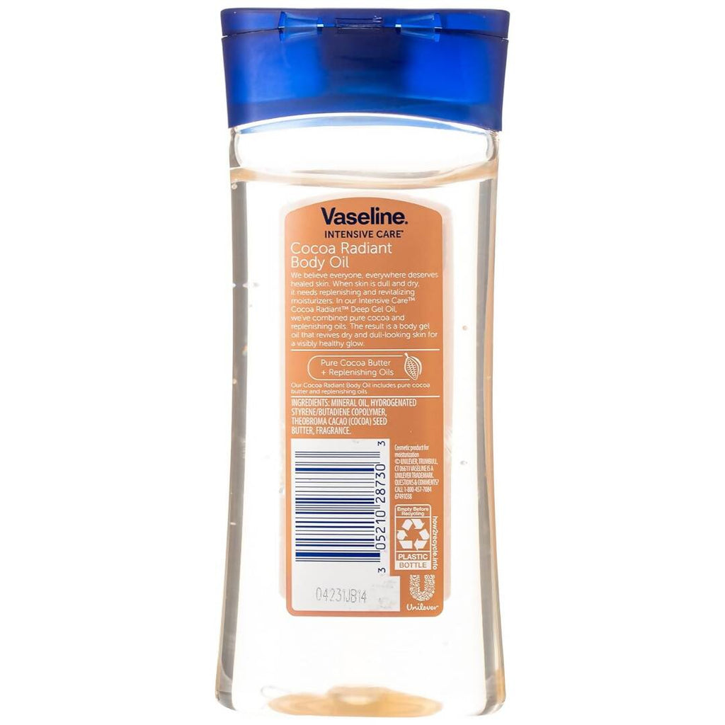 Vaseline Intensive Care Cocoa Radiant Body Gel Oil | Grocsy