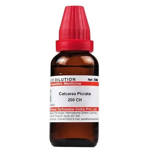 Dr. Willmar Schwabe India Calcarea Picrata Dilution | Grocsy
