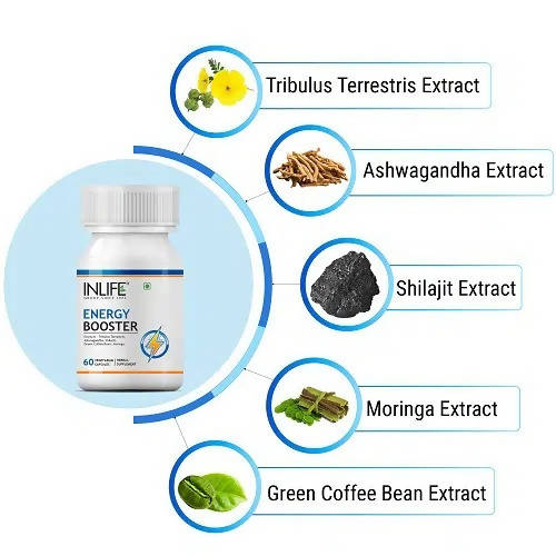 Inlife Energy Booster Capsules | Grocsy