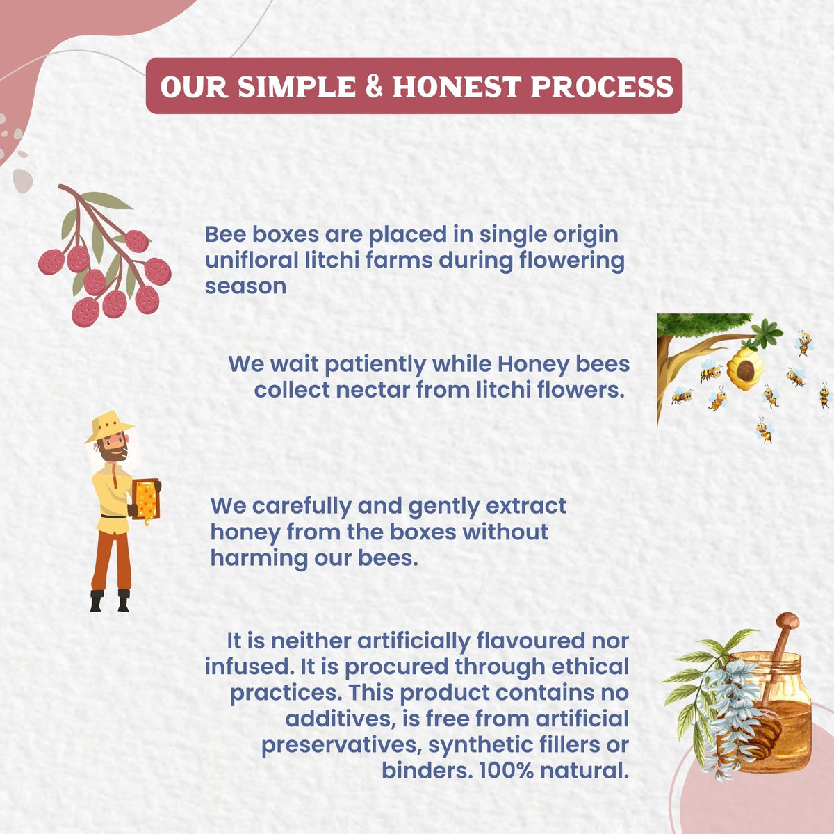Vediko Origins Raw Litchi Honey | Grocsy
